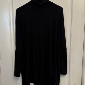 LuLaRoe Black Elsa long sleeve turtleneck tunic